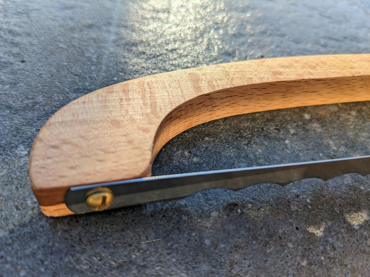 Couteaux à pain en Hêtre (archet de violon)