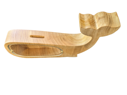 Tirelire baleine en bois
