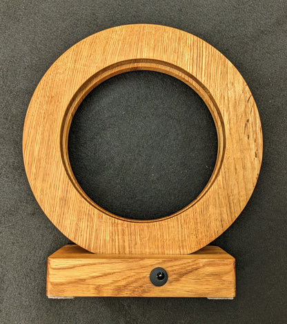 Lampe anneau de chêne