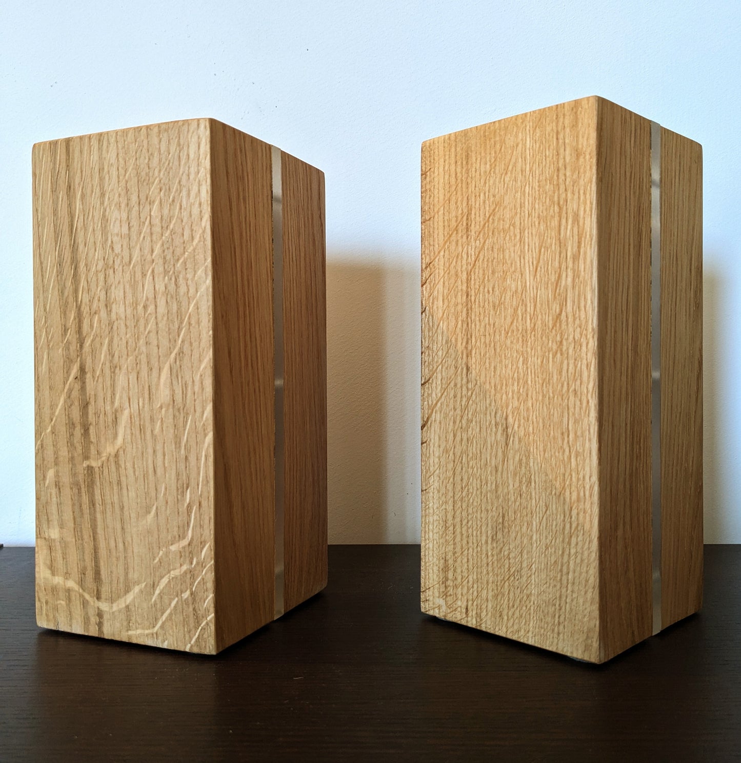Lampe en bois design