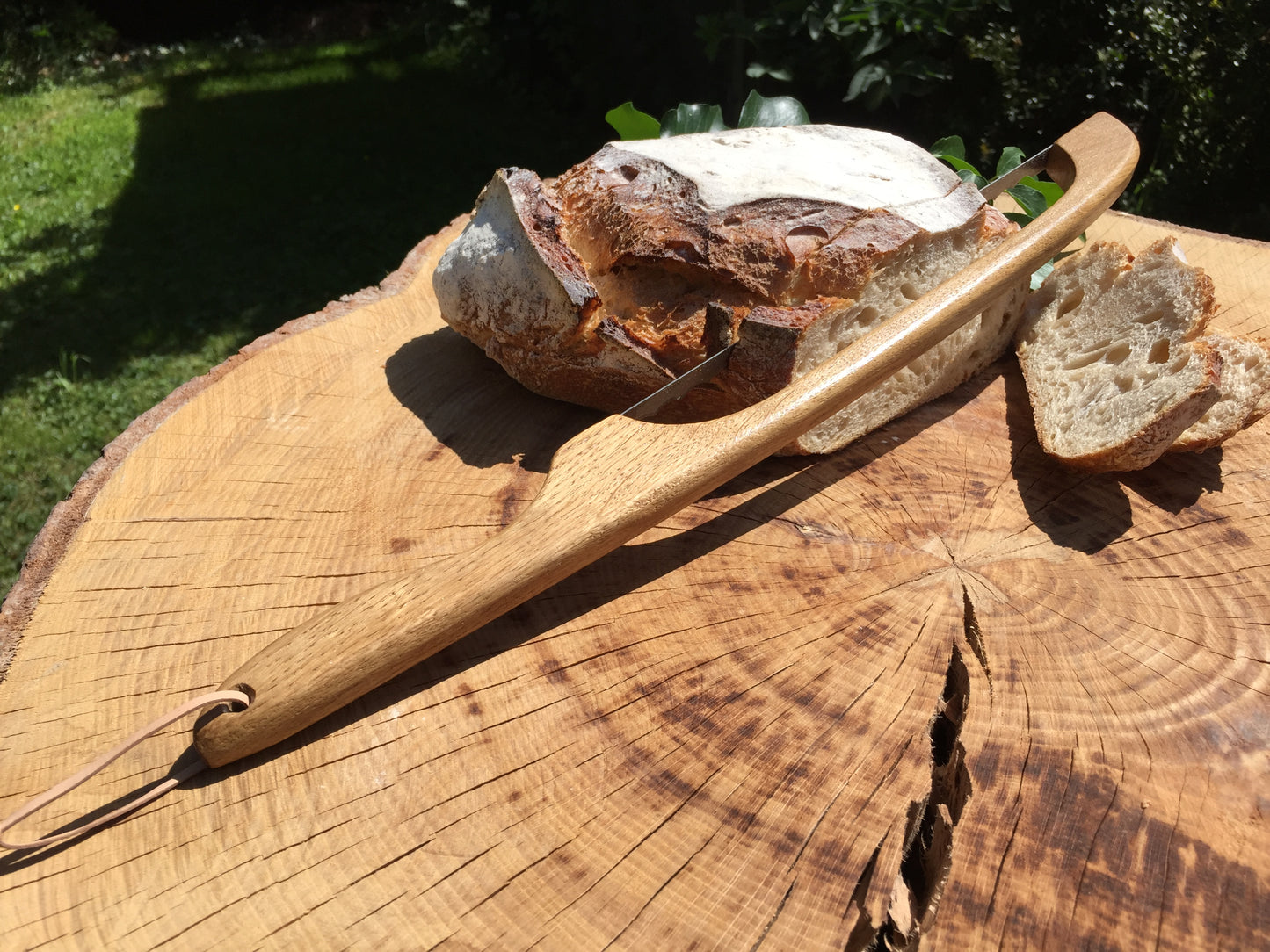Couteaux à pain en Chêne (archet de violon)