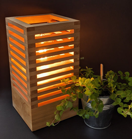 Lampe en bois de hêtre "Building"